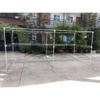 ราคา ราวสไลด์ ขายของ ราวโชว์เสื้อผ้าตลาดนัด ขนาด 2x2เมตร และ 2x4 เมตร น้ำหนักเบาใส่ท้ายรถเก๋งได้ ถอดประกอบได้ ราคาส่ง (24514578367)