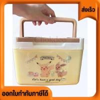 ราคา ส่งเร็ว ส่งด่วน คูลเลอร์ กระติกน้ำแข็งขนาด 3ลิตร แบบเหลี่ยม ลายโปเกม่อนลิขสิทธิ์แท้ ลายมินิมอล ขนาด 9x7x7 นิ้ว (29473459572)