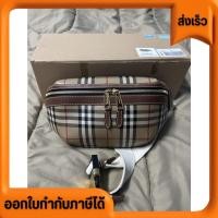 ราคา N กระเป๋า สะพายข้างCrossbody Burberry กล่อง ใบเสร็จ ครบ พ่อค้าซื้อจาก King Power ขนาดกว้าง8นิ้ว ยาว14นิ้ว Unisex ใหม่มาก (27912698709)