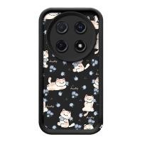 ราคา SAMSUNG แมวน่ารักสีฟ้าดอกไม้เคสโทรศัพท์สําหรับSamsung Galaxy A17 A14 A13 A07 A06 A05s A04s A12 M12 F12 A11 A10s M01s A04E M04 F04 M04 M13 A03s A03s A03s A03s A03s A03s A03s A03s A03s A03s A03s A03s A0