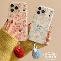 ราคา น่ารักตลก Pony เคสโทรศัพท์สําหรับ Vivo T4X T4R T4 T3X T3 Ultra Lite T2X T2 Pro T1 T1X 5G 4G สีขาวปกหลังการ์ตูนคู่ปลอก Bell Fuzzy Ball (48806774049)