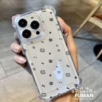 ราคา Simple Kitty Clear สี่มุมเคสโทรศัพท์สําหรับ Samsung Galaxy A40 A36 A35 A34 A33 A32 A31 A30 A30S A26 A25 A24 A23 A22S A22 A22E A21 A21 A21 A21 A21 A20 กันกระแทก4G 5Gนุ่มStar (47107244237)