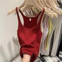 ราคา เสื้อสายเดี่ยวสไตล์สั้นเข้ารูป สำหรับผู้หญิง ใส่สบายด้วยสายสปาเก็ตตี้ (42211867698)