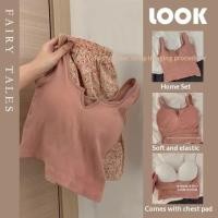 ราคา Caila 2026 ชุดนอนสตรี ลายดอกไม้น่ารัก สำหรับHomewear (40478634390)