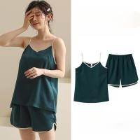 ราคา ชุดนอนสายเดี่ยวคอวี เซ็กซี่ สไตล์ไฮเอนด์สำหรับผู้หญิง แขนกุด สบายๆ ในบ้าน (46454991931)