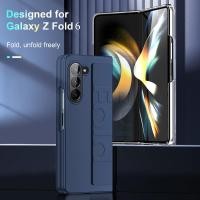 ราคา สําหรับ Samsung Galaxy Z Fold 6 กรณี ELVEV Anti slip PC TPU Anti fingerprint Ultra thin ฝาครอบสายรัดข ้ อมือ (25232342116)