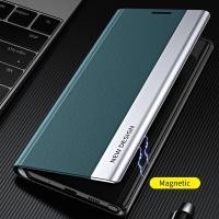 ราคา เคสโทรศัพท์มือถือหนัง แบบพับได้ พร้อมขาตั้ง หรูหรา สําหรับ Samsung Galaxy S22 S22 S22 Ultra (14359145638)
