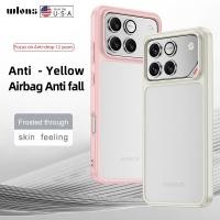 ราคา สําหรับ Honor Win Win RT Case ELVEV ถุงลมนิรภัยกันกระแทก TPU Hard PC Matte เคสโทรศัพท์โปร่งแสง (56254383131)