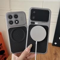 ราคา สําหรับ Xiaomi 17 17 Pro Max กรณี ELVEV ป้องกันลายนิ้วมือสามเหลี่ยมรูปแบบ PU หนัง Hard PC เคสโทรศัพท์ (29944123854)