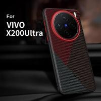 ราคา สําหรับ VIVO X200s X200 Pro X200 Ultra กรณี ELVEV ป้องกันลายนิ้วมือ Splicing PU หนัง Hard PC โทรศัพท์ (26286890124)