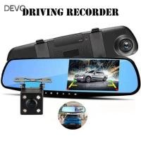 ราคา กล้อง DEVO Dash Dual Lens HD Recording Car DVR มุมกว้าง Night Vision 1080P Car Dashcam การตรวจสอบยานพาหนะ (54607187344)