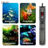 ราคา DEVO แท่งทําความร้อนตู้ปลา แก้ว GR Proof LCD จอแสดงผลดิจิตอลจอแสดงผลดิจิตอลแท่งความร้อน ควบคุมอุณหภูมิภายนอกประหยัดพลังงานเครื่องทําความร้อนตู้ปลาการใช้ (52608783190)