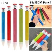 ราคา DEVO ดินสอใหญ่ ของเล่นแปลกใหม่พร้อมยางลบดินสอยักษ์ ของขวัญสนุกไม้ 18 35 ซม Performance Prop เครื่องเขียนดินสอนักเรียน (51458344221)