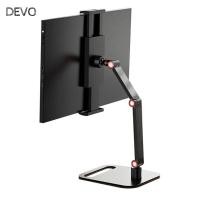 ราคา ที่วางโทรศัพท์จอ DEVO 360 ขาตั้งแท็บเล็ตแบบขยายได้แบบหมุนได้ขายึดแท็บเล็ตแบบพับได้แบบปรับได้สากลสําหรับ 12 17ใน (57608637338)