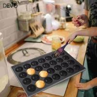 ราคา DEVO กระทะทาโกะยากิ 28 หลุม ถาดลูกปลาหมึกยักษ์อเนกประสงค์แบบไม่ติด จานย่างญี่ปุ่น (54008778264)