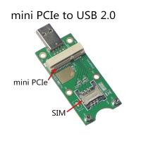 ราคา Jmt การ์ดอะแดปเตอร์ Mini PCI E WWAN เป็น USB 2 0 พร้อมช่องใส่ซิมการ์ด สําหรับโมดูล WWAN LTE 3G 4G HUAWEI EM730 SAMSUNG ZTE (21395899014)