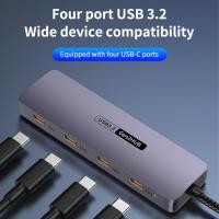 ราคา JMT 4in1 ประเภท C และ USB 3 2 Gen2 Hub Docking Station 10Gbps Transfer สําหรับแล็ปท็อป โทรศัพท์มือถือ กล้อง DSLR เครื่องอ่านการ์ด (56457416059)