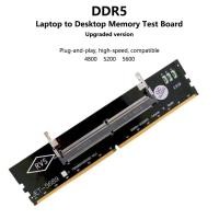 ราคา JMT อัพเกรด DDR5 1 1V แล็ปท็อปเดสก์ท็อปบอร์ดทดสอบหน่วยความจํา SO DDR5 ถึง DDR5 U DIMM Converter อะแดปเตอร์การ์ดสําหรับ 5600 5200 (47658352984)
