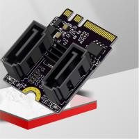 ราคา Jmt M2 A E KEY อะแดปเตอร์การ์ดขยาย เป็นพอร์ตคู่ SATA3 0 PCle 3 0 KEY A E WIFI M 2 เป็น SATA สําหรับคอมพิวเตอร์ PC NGFF 2230 SSD (19595906187)