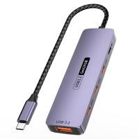 ราคา JMT อลูมิเนียม 5in1 ประเภท C USB 3 2 Gen2 10Gbps Transmission Hub Docking Station PD 100W Fast Charging สําหรับแท็บเล็ตแล็ปท็อป (51607470202)