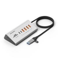 ราคา อลูมิเนียม Blueendless 8in1 USB 3 2 HUB USB Splitter 5V 10Gbps พร้อมเครื่องอ่านการ์ดสําหรับโทรศัพท์มือถือแล็ปท็อปพีซี (41124293142)