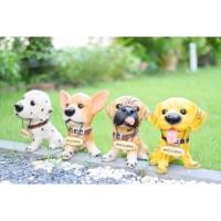 ราคา ตุ๊กตาหมาน่ารัก ตุ๊กตาเรซิ่น ต๊กตาแต่งบ้าน ทำจากเรซินธรรมชาติ ใช้ประดับตุกแต่งได้ทั้งภายในและภายนอก (7355991985)