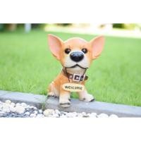 ราคา ตุ๊กตาหมาน่ารัก ตุ๊กตาเรซิ่น ต๊กตาแต่งบ้าน ทำจากเรซินธรรมชาติ ใช้ประดับตุกแต่งได้ทั้งภายในและภายนอก (7855986984)
