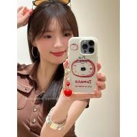 ราคา Huiwanju น่ารัก graffiti เส้นมะเขือเทศนาฬิกาปลุกสําหรับ iPhone16promax โทรศัพท์มือถือกรณี iphone13 หญิง 14pro พร้อมจี้ 16pro matte anti drop โทรศัพท์มือถือกรณี (28886505437)