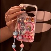 ราคา Huiwanju การ์ตูนน่ารักหัวไชเท้ากระต่ายสําหรับ iPhone15promax 14 13 12 เคสโทรศัพท์มือถือเคสคู่ (28804976417)