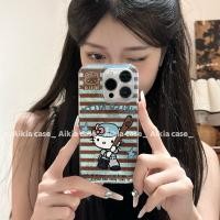 ราคา Huiwanju แจ็คเก็ตเบสบอลน่ารัก Hello Kitty iPhone13 เคสโทรศัพท์มือถือ iphone16promax ใหม่ 15promax ผู้หญิง 14 สองชั้น 13pro สร้างสรรค์ iPhone16 เคสโทรศัพท์มือถือที่ใช้งานได้ (26164656677)