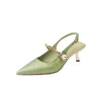 ราคา คลังสินค้าพร้อมQuick Shipping รองเท้าส้นสูงสไตร์จีน Pointed Toe Stiletto รองเท้าแฟชั่นเซ็กซี่สำหรับผู้หญิง (43379781684)