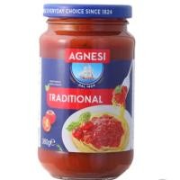 ราคา AGNESI ซอสพาสต้า รสดั้งเดิมมะเขือเทศ Traditional ขนาด 360 กรัม (49258623679)