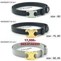 ราคา New Celine Belt 2 5 cm ของแท้ 100 (28040076559)