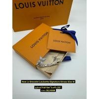 ราคา New Lv Bracelet Louisette Signature Strass Size M (25097823772)