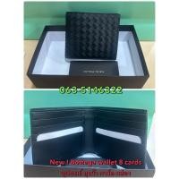 ราคา กระเป๋าสตางค์ชาย แบบพับ รุ่นใหม่ ฝังชิปแล้ว New Bottega Veneta Wallet 8 Cards (26769770977)