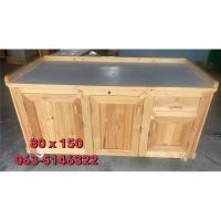 ราคา โต๊ะไม้ขายของตลาดนัด (22925718515)