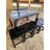 ราคา โต๊ะร้านเหล้าสีดำทุกขนาด (18592158184)