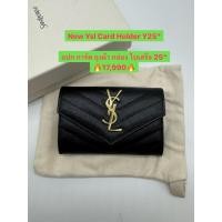ราคา Ysl Card Holder Y25 ของแท้ 100 (40626959937)