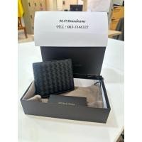 ราคา กระเป๋าสตางค์ชาย แบบพับ รุ่นใหม่ ฝังชิปแล้ว New Bottega Veneta Wallet 8 Card (25439368132)