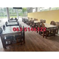 ราคา โต๊ะร้านชาบู โต๊ะร้านหมูกะทะ สีโอ๊ค (21593717957)