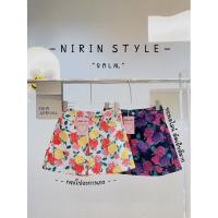 ราคา NIRIN STYLE JISOO PANTS SKIRT กระโปรงกางเกงเกาหลี ทรงเอ ลายดอกสวยมาก S M L XL (21780394267)