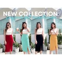 ราคา chocmint sundae ลดเหลือ 199 วันนี้เท่านั้น long pencil skirt กระโปรงยาวผ่าหน้าทรงดินสอใส่แล้วหุ่นเป๊ะมาก (12242041393)