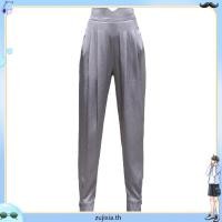 ราคา กางเกงฮาเร็ม ผ้าเรยอน และผ้าซาติน เอวสูง แฟชั่นฤดูใบไม้ผลิ และฤดูใบไม้ร่วง สําหรับผู้หญิง (56808780954)