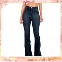 ราคา กางเกงยีนส์ Wrangler รุ่น WR F224WWESN28 เอวสูงขาม้าสีเข้ม (51057384383)