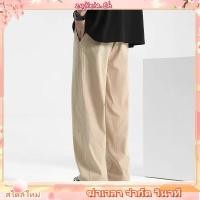 ราคา M 5XL 6 สี ผ้าลินินหลวมตรงขากว้างสีขาว Casual Plus ขนาดกางเกงขายาวผู้ชาย (48058053670)