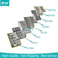 ราคา 1PCS ใหม่สําหรับ Nikon D7000 D610 D90 D3100 D300S D3400 D3300 D700 ด้านล่างกระดาษจํานวนกระดาษกล้องสติกเกอร์ซ่อม Part (53255378183)