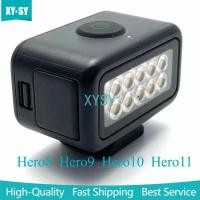 ราคา สําหรับ Gopro Hero8 Hero9 Hero10 Hero11 Flash Light Mod มัลติมีเดียเหมาะสําหรับ Hero 11 10 9 8 Action Video กล้อง (45705398258)
