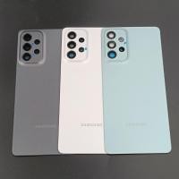 ราคา สําหรับ Samsung Galaxy A73 5G A736 ฝาหลังแบตเตอรี่ด้านหลังประตูแผงเปลี่ยนชิ้นส่วนสําหรับ Samsung A73 SM A736B โลโก้ (50305953182)