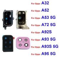 ราคา ฝาครอบเลนส์กล้องด้านหลังสําหรับOppo A35 A52 A53 A72 A92S A93 A93S A95 4G 5Gกลับกล้องเลนส์และกรอบผู้ถืออะไหล่ซ่อม (41809977626)
