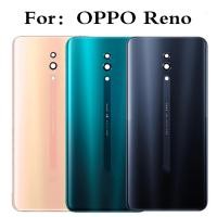 ราคา เปลือกประตูกระจกด้านหลังสําหรับ OPPO Reno ฝาหลัง CPH1917 Reno แบตเตอรี่เปลี่ยน (41559694727)